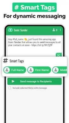 Sonic Sender android App screenshot 6